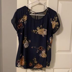Floral print shirt